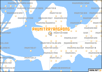 map of Phumĭ Trâyâng Pông