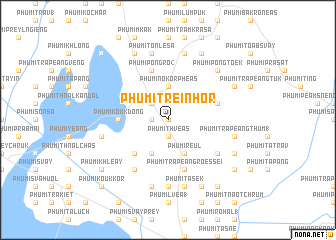 map of Phumĭ Trei Nhôr