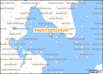 map of Phumĭ Tróng Phumĭ