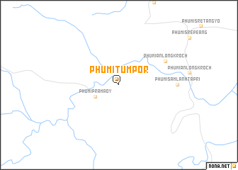 map of Phumĭ Tumpôr