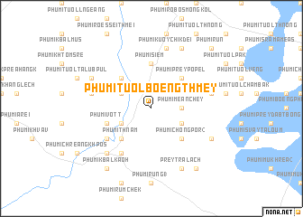 map of Phumĭ Tuŏl Bœ̆ng Thmey