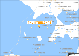 map of Phumĭ Tuŏl Chăs