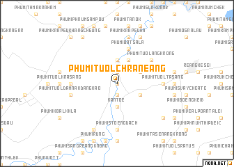 map of Phumĭ Tuŏl Chrânéang