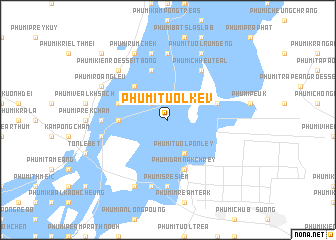 map of Phumĭ Tuŏl Kêv