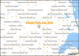 map of Phumĭ Tuŏl Khlŏng