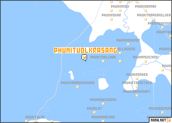 map of Phumĭ Tuŏl Krâsăng