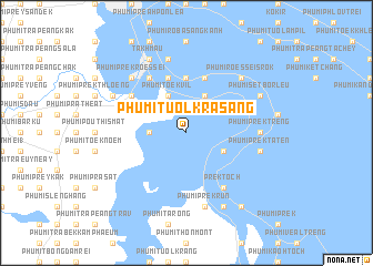 map of Phumĭ Tuŏl Krâsăng