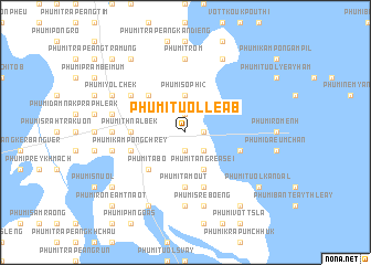 map of Phumĭ Tuŏl Léab