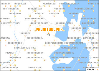 map of Phumĭ Tuŏl Păk