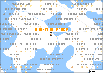 map of Phumĭ Tuŏl Rôkar