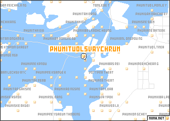 map of Phumĭ Tuŏl Svay Chrŭm
