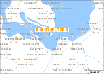 map of Phumĭ Tuŏl Tarik