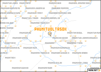 map of Phumĭ Tuŏl Tasŏk