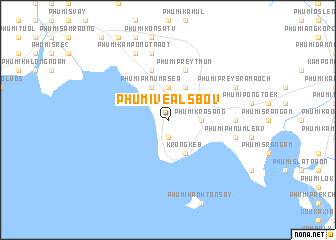 map of Phumĭ Véal Sbov