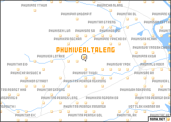 map of Phumĭ Véal Ta Léng