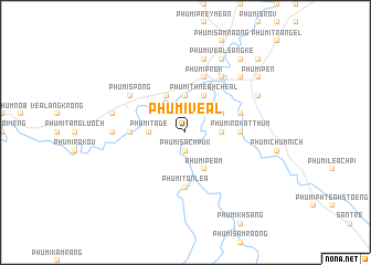 map of Phumĭ Véal