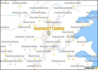 map of Phumĭ Vôtt Sophi