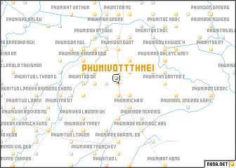 map of Phumĭ Vôtt Thmei