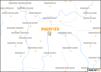 map of Phumĭ Yêm