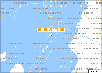 map of Phumĭ Yĭn Thăn