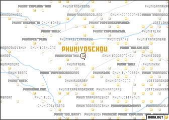 map of Phumĭ Yôschoŭ