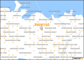 map of Phumĭ Yŭn