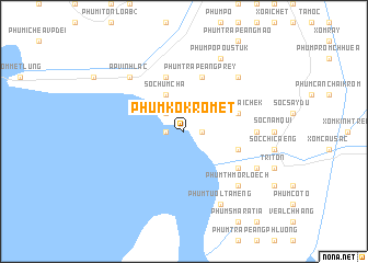 map of Phum Kok Romet