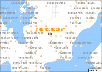 map of Phum Kông Chey