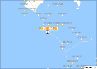 map of Phum Lœu