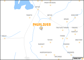 map of Phum Lovéa