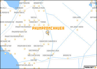 map of Phum Prom Chhuéa