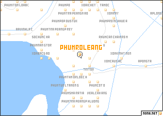 map of Phum Roléang