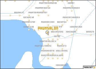map of Phum Salôn