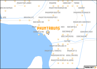 map of Phum Tà Bung