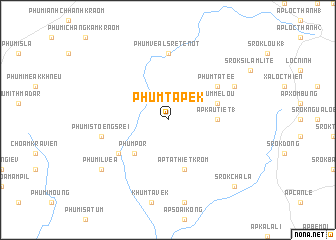 map of Phum Tapek