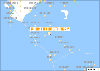 map of Phum Totưng Thngay
