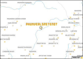map of Phum Véal Sré Tenot