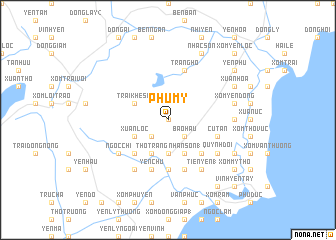 map of Phú Mý