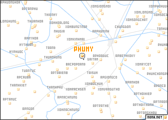 map of Phú Mỹ