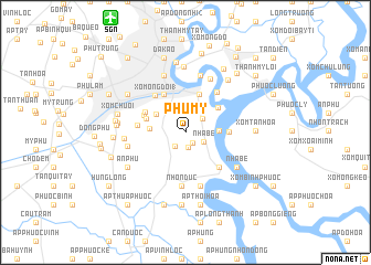 map of Phú Mỹ