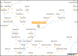 map of Phung Môn