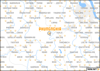 map of Phụng Nghia