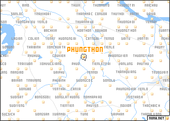 map of Phùng Thôn