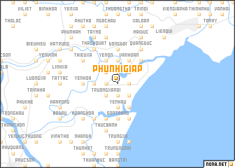 map of Phu Nhi Giap