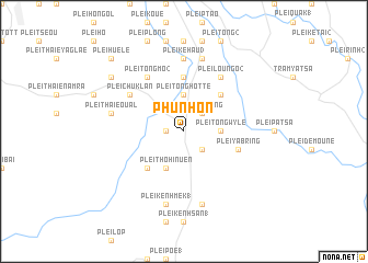 map of Phú Nhơn