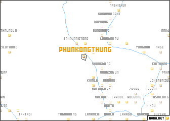 map of Phunkongthung