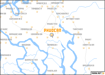 map of Phước An