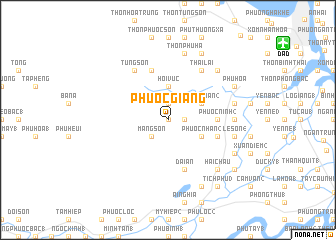 map of Phước Giang