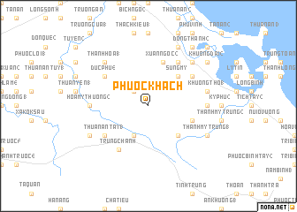 map of Phước Khách