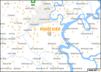 map of Phước Kiến